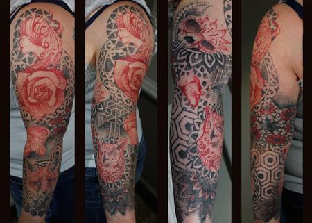 Tattoos - Stipple Sleeve - 139501